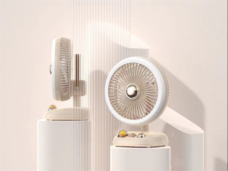 4000mAh Outdoor Fan with Led